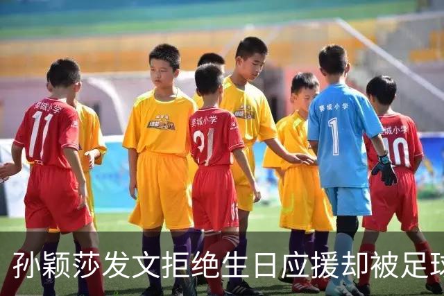 孙颖莎发文拒绝生日应援却被足球迷嘲讽：又当又立，基本废了