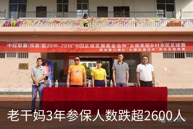 老干妈3年参保人数跌超2600人