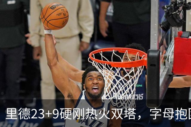 里德23+9硬刚热火双塔，字母抱团绝望三连败，黄蜂夺主场首胜